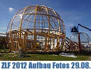 Oktoberfest 2012. Aufbau ZLF 2012 und Wiesnaufbau am 29.08.2012 - Fotos & Videos  (©Foto: Martin Schmitz)